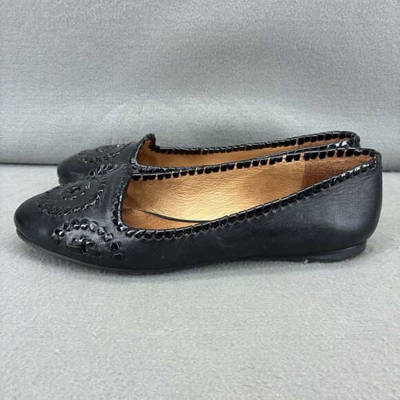 Jack Rodgers Waverly Black Shoes Women’s Size 6.5 - Picture 1 of 11